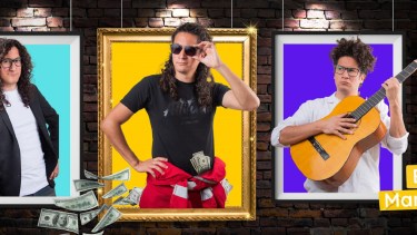 "El Marito, El Profe y El Petroka". Foto: Facebook.