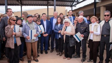 Las viviendas se inauguraron este lunes. Foto: Facebook. 