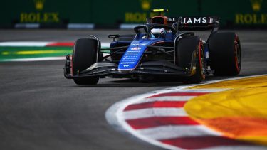 Colapinto largará 12° en el GP de Singapur.