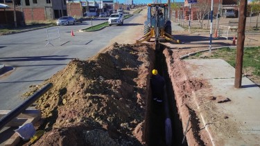 La ampliación permitirá hacer las redes secundarias de gas (Foto: gentileza)