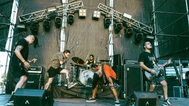 Festival de metal este viernes en la Plaza de las Banderas de Neuquén. Foto: Gentileza. 