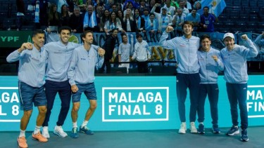 El equipo argentino enfrentará desde el 21 de noviembre al campeón defensor de la Davis: Italia.