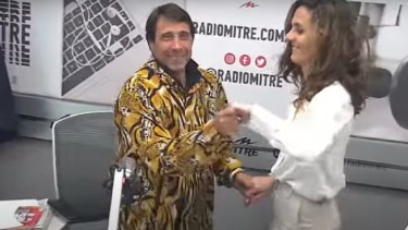 Feiman sacó los prohibidos con los palmeras en el estudio.