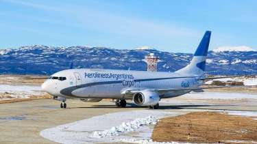 Aerolíneas Argentinas.