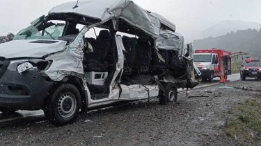 Las víctimas fatales viajaban en un automotor Mercedes Benz Sprinter por la Ruta Nacional 40, cuando ocurrió la colisión el 11 de noviembre del 2023. (foto de archivo)