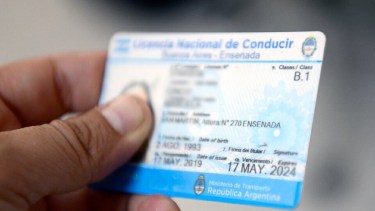 Licencia de conducir.-