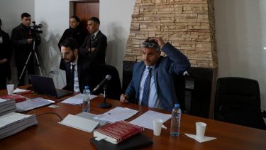 El juez Hugo Greca encabeza las audiencias del juicio oral por usurpación en Villa Mascardi. Foto: Marcelo Martinez