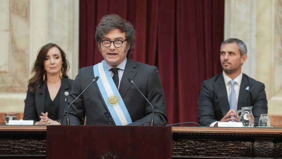 Javier Milei presentó el Presupuesto 2025.