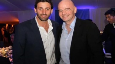 Milito se reunirá con Gianni Infantino en Europa.