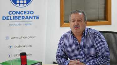 Gustavo Pereyra, se encarga del diagrama de seguridad en grandes eventos, para la intendencia y es candidato de Defensor (foto Florencia Salto)