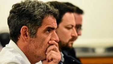 Egea, Kosokvsy y Roa Moreno durante la lectura del veredicto. (Cecilia Maletti)