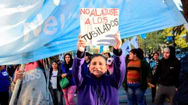 Veto a jubilaciones. Foto: Cecilia Maletti. 