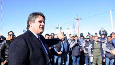 El intendente de Neuquén, Mariano Gaido, criticó el Presupuesto 2024 de Javier Milei. (Foto: Mati Subat).