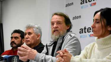 ATEN pidió una mesa técnica con el Gobierno de Neuquén. Foto: Matías Subat.