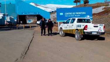 Pasos con menos tránsito para cruzar a Chile. Foto: gentileza. 