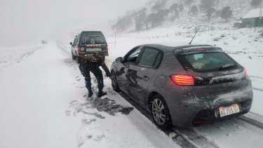 Se esperan fuertes nevadas en la cordillera.