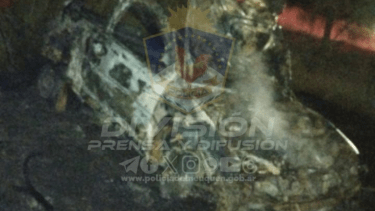 El conductor presentó politraumatismos leves. Foto: gentileza