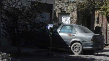 El lugar donde encontraron al joven herido el sábado por la noche. (Foto Juan Thomes)