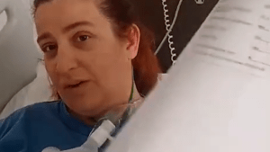 Video | La maestra internada le respondió a la ministra: «Tengo monóxido de carbono en la sangre»