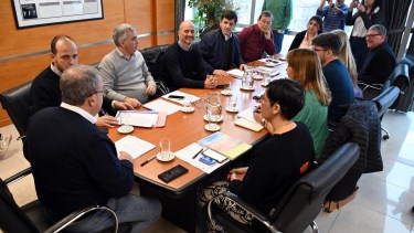 Labor Parlamentaria definió esta mañana que no tratará el proyecto que declara a la educación como servicio esencial en Río Negro. Foto: Marcelo Ochoa
