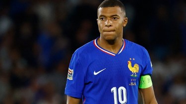 Kylian Mbappé fue suplente en el triunfo de Francia ante Bélgica.