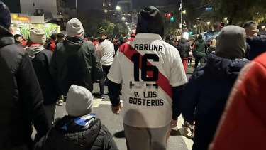 El hincha de River recibió un derecho de admisión por un año.
