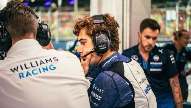 Franco Colapinto criticó la estrategia de Williams en el GP de Singapur. 