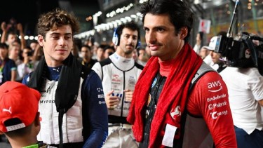 Carlos Sainz apuntó contra Franco Colapinto en el Gran Premio de Singapur.