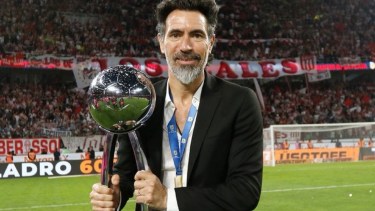 Eduardo Domínguez habló sobre los rumores que lo vinculan a Boca.