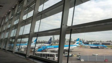 Hay vuelos cancelados de Aerolíneas Argentinas. Foto: Archivo. 