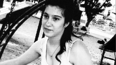 Una foto de Agostina Mazzina que su madre accedió a mostrar durante el juicio.