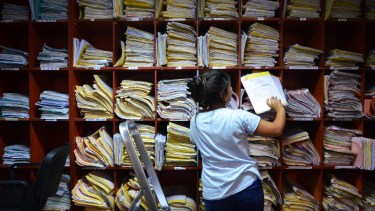 La despapelización es uno de los objetivos de la reforma del Código. Foto: Marcelo Ochoa.