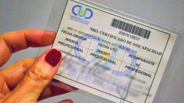 Certificado Único de Discapacidad.-
