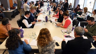 La Comisión de Educación analizó ayer distintos proyectos, pero no dio tratamiento a la iniciativa de presentismo. Foto: Marcelo Ochoa