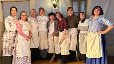 Fueron ellas las que pusieron las cosas en su lugar. (FOTOS: Gentileza teatro El Arrimadero)