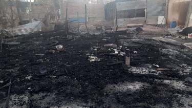 Prendió fuego la casa de un vecino en Cipolletti tras un ataque de ira: «Dijo que le debían plata»