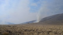 Imagen de Combatieron un incendio de una propiedad en el parque nacional Nahuel Huapi