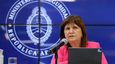 "Es una pantomima del régimen", dijo Patricia Bullrich sobre el video del gendarme argentino secuestrado en Venezuela. Foto: gentileza. 