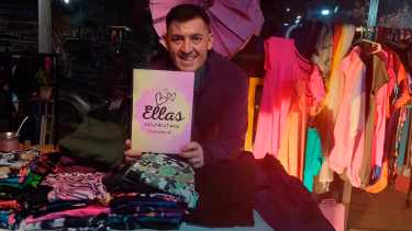 Martín trabaja por su cuenta y quiere ir por más. Foto: gentileza 