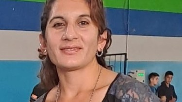 Ruth Cisterna tiene 34 años y es de Catriel. Tiene tres hijas. Foto: gentileza