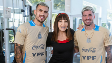 Video | El regreso de Susana Giménez: así fue el divertido sketch con los campeones del mundo