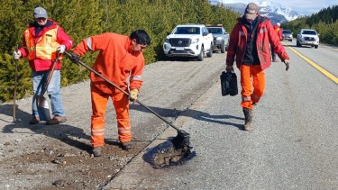 Se realizarán tareas de bacheo. Foto gentileza