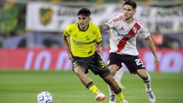 Defensa y Justicia y River, se fueron al descanso sin abrir el marcador.

