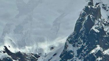 Reportaron avalanchas  "gigantescas" en Bariloche. Foto: @avalanchasbariloche