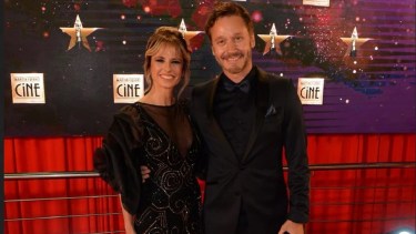 Mariana Fabiani y Benjamín Vicuña