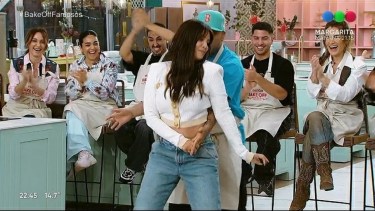 Wanda Nara bailó con Callejero Fino