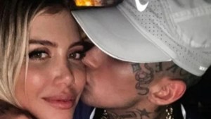 Wanda Nara y L-Gante estuvieron a los besos en un boliche