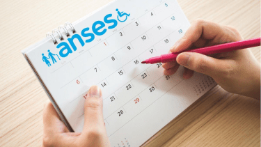 Calendario Anses. 