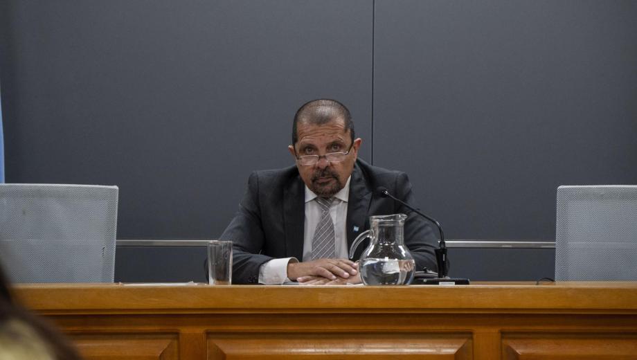 El juez Ricardo Calcagno presidió la audiencia en la que se formularon cargos a un mecánico de Bariloche. Archivo