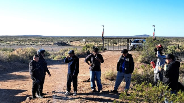 Ocho días de bloqueo a un yacimiento de Cutral Co: mapuches reclaman por el agua. (Gentileza).